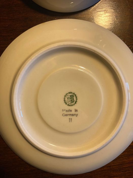 Set 6 Cesti cu Farfurii din Portelan Lettin - Germania