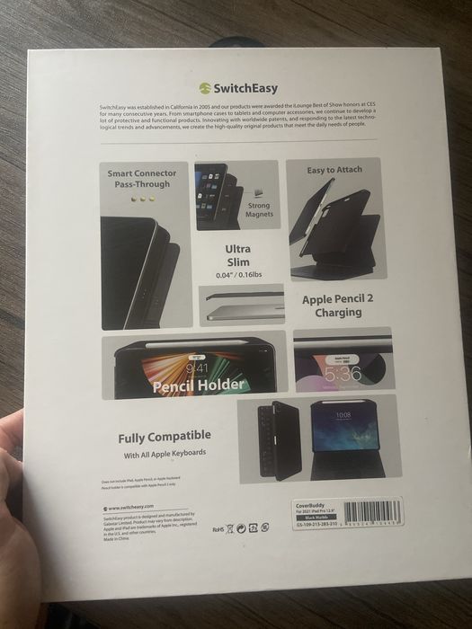 SwitchEasy CoverBuddy Ipad pro 12.9