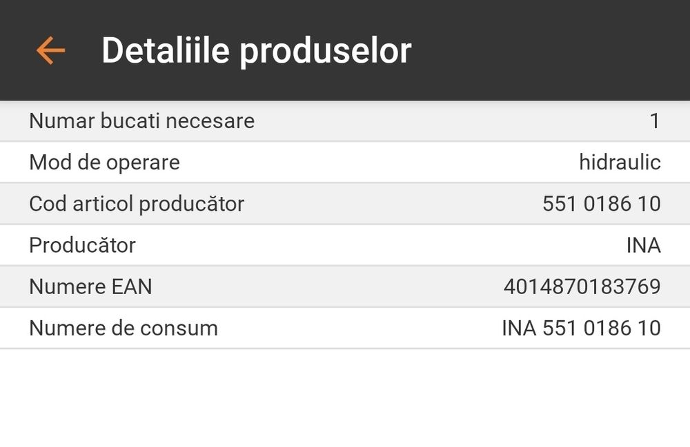Întinzător lanț distribuție pentru Mercedes  Benz