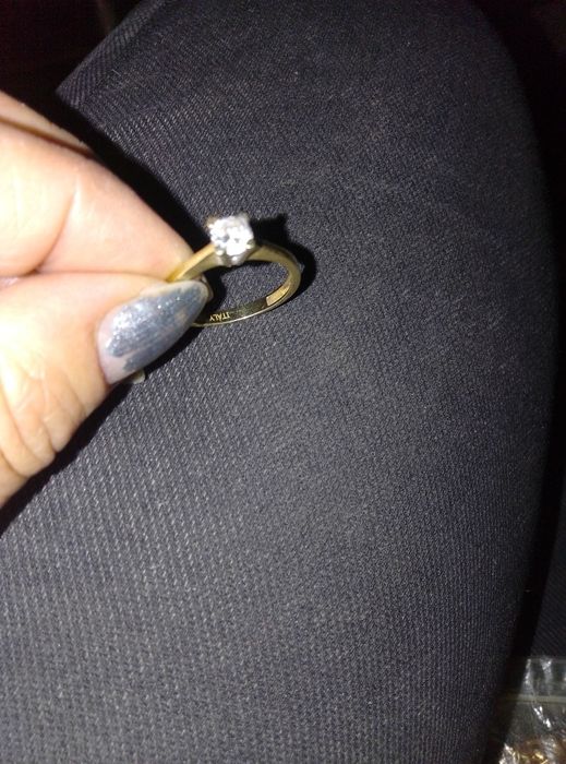 Кольцы  красный и жёлтый