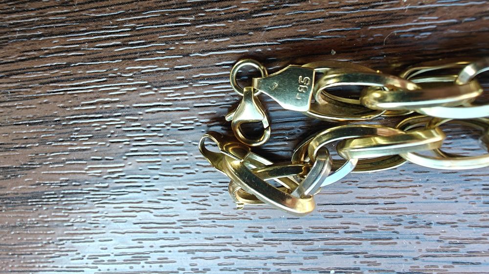 Lanț aur unisex de 14 karate