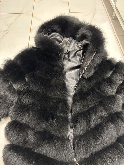 Палто от лисица BLACK PEARL”