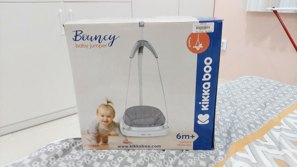 Бънджи KikkaBoo - Jumper Bouncy, розово