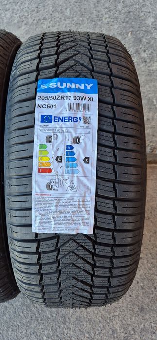 4 anvelope M+S noi Sunny 205/50/17,dot 2024.Pretul este pe bucata.