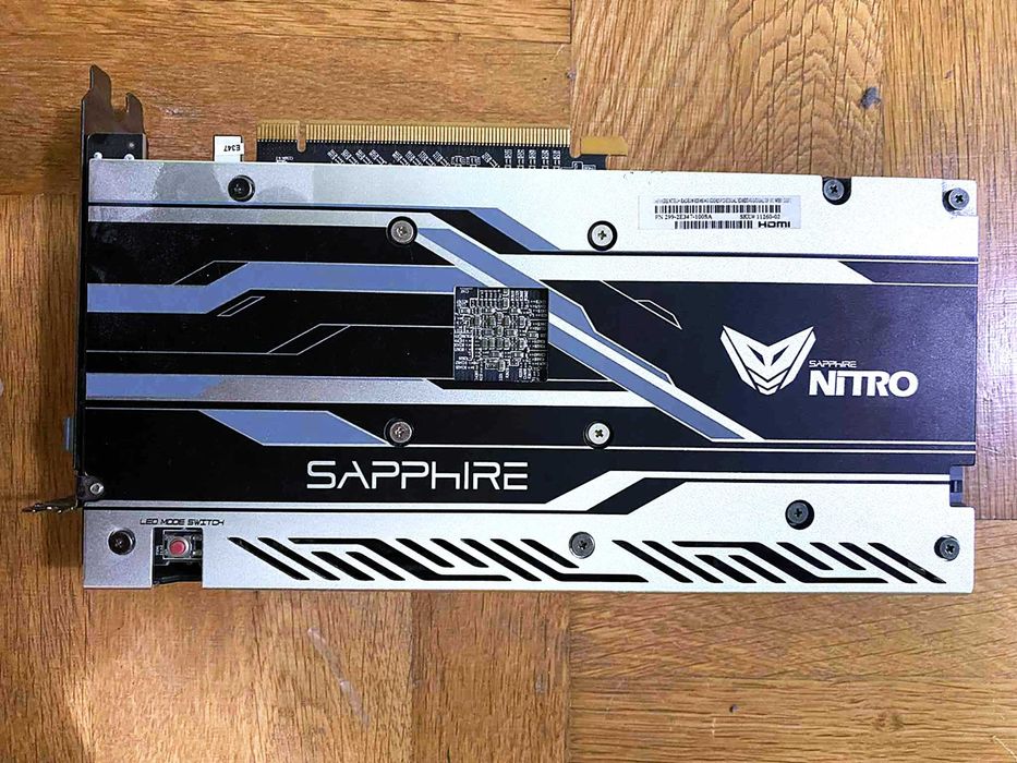 Видеокарта Radeon RX 480 Nitro Sapphire 4GB