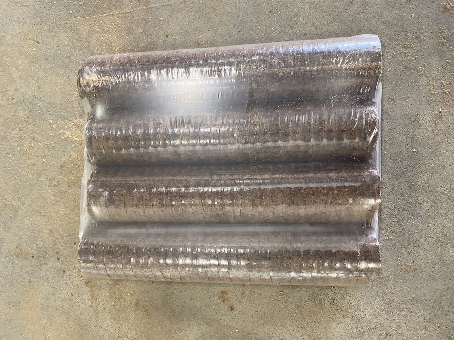 Brichete din rumegus de fag cilindrice