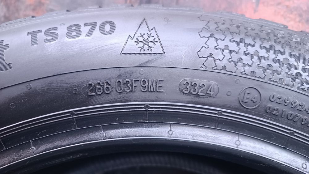 205/55/16 Continental Дот 3324