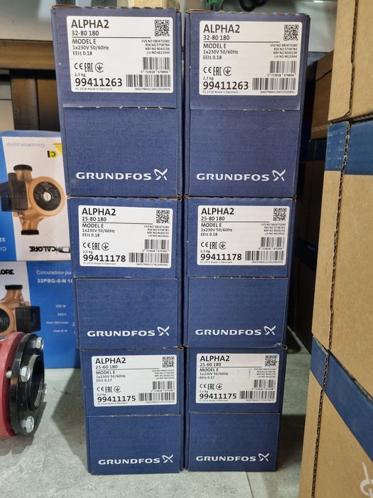 Grundfos ALPHA2  32-80. 180