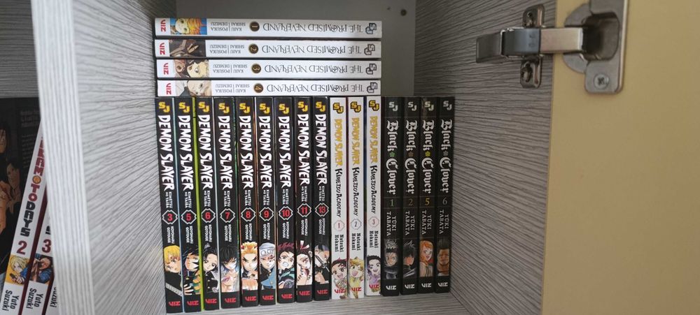 Манга/Manga Demon Slayer,Sakamoto Days, Promised Neverland и Fullmetal Alchemist