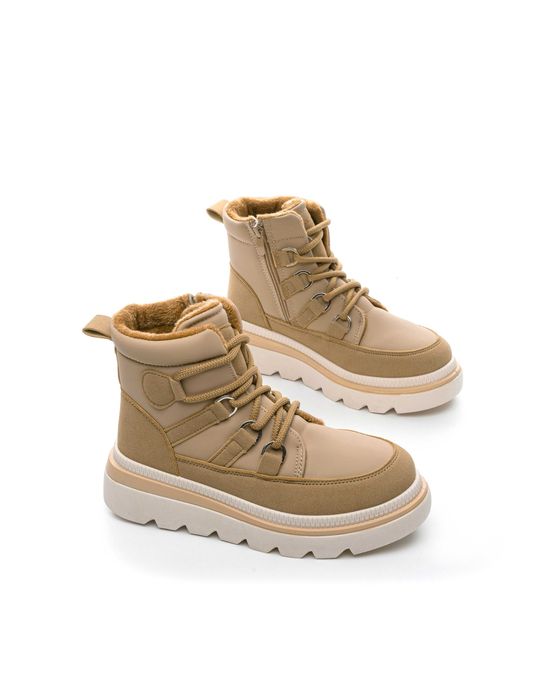 Дамски зимни боти с топъл хастар в три цвята