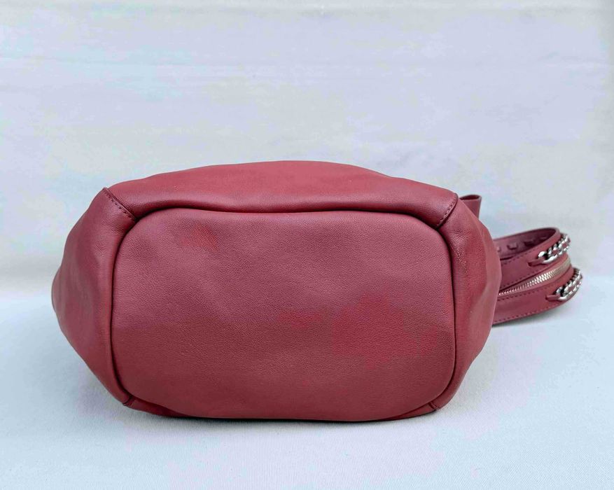 Jimmy Choo Echo 2way Rucsac sau Geanta Umar Caramiziu Piele Original