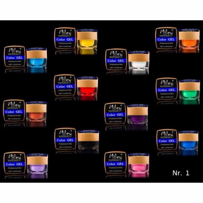 Kit set manichiura unghii false- lampa UV,pila,geluri ccn,tipsuri-BEST