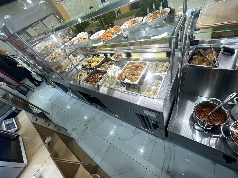 Линия раздачи для столовой