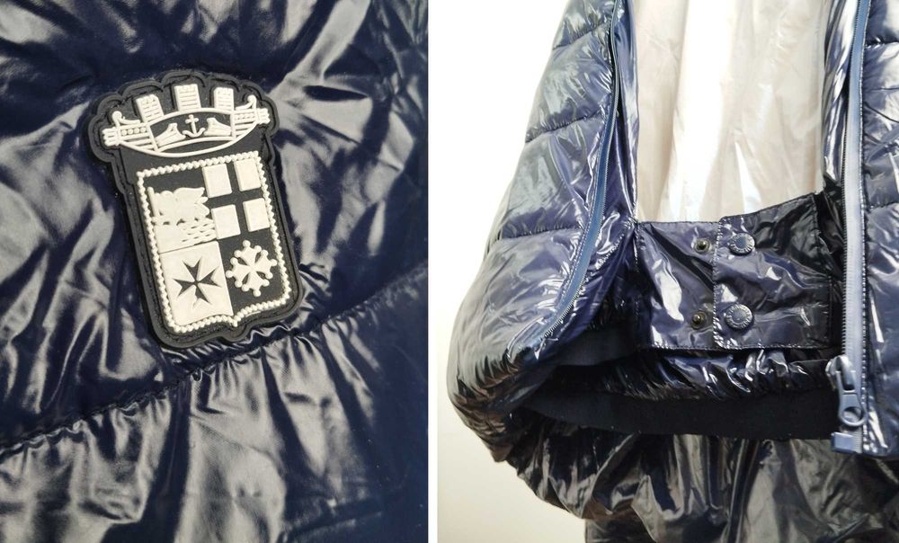 Яке Marina Militare Hooded Shiny Down Jacket – L – Отлично състояние