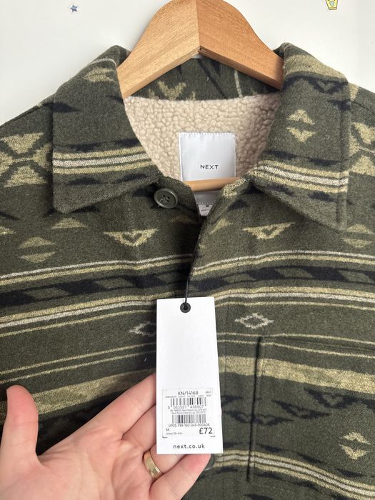 Jacheta bărbați NEXT, stil Aztec, NOUĂ, mărimea M
