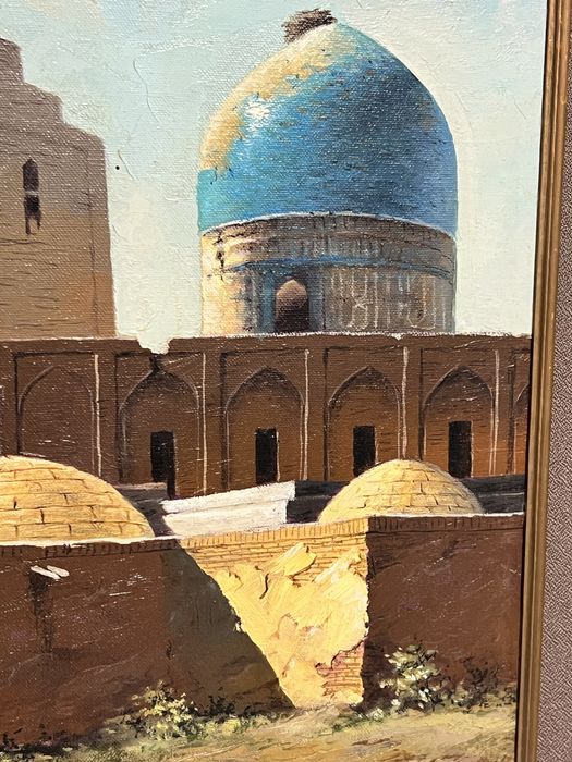 Картина, Бухара в раме и подарочной коробке. 2009 год