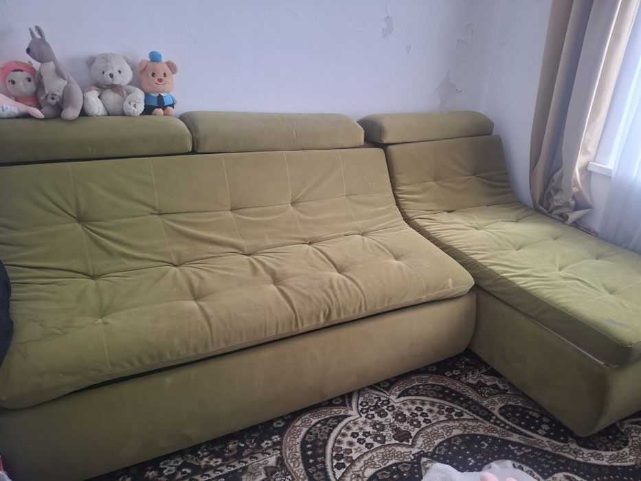 Морозильник, диван,  телевизор