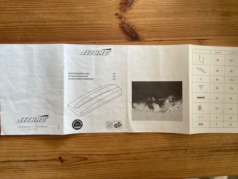 Багажник за лек автомобил / Dachkoffer Autobox 2000