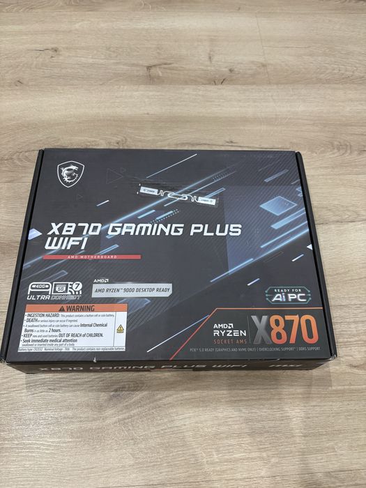 Дъна платка Msi x870 gaming plus wifi