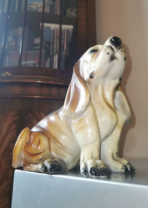 Антикварен Комплект месингови и седефени солници и пиперници