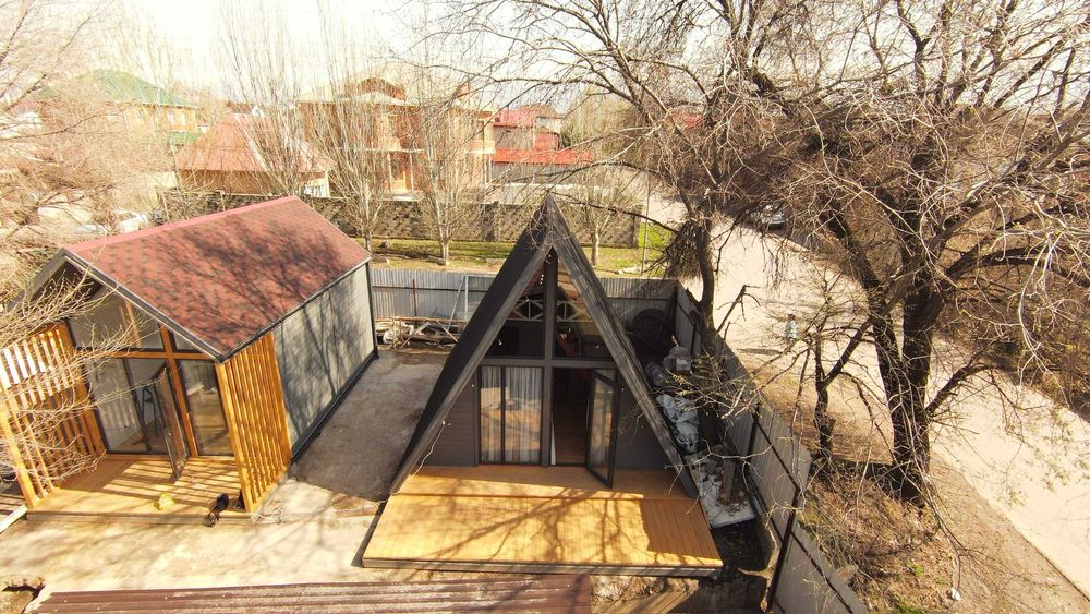 Афрейм дома из дерева