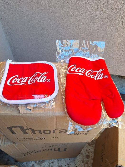 Чиния за пица Кока Кола Капи чиния Пластмасова купа прибори  ледарки