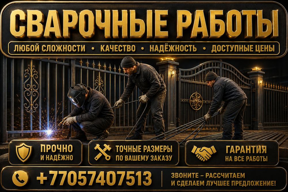Сварочные работы на выезд.