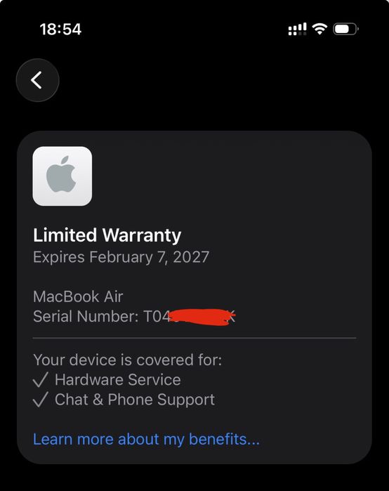 Обменяю Macbook Air M2 16/256