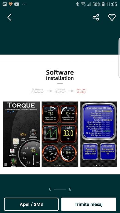Tester diagnoza auto elm 327