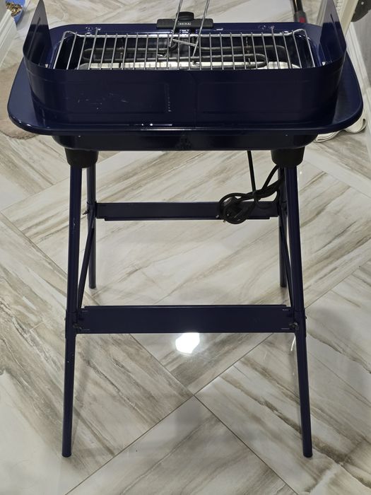 Електрическо барбекю със стойка | Скара за двор/тераса