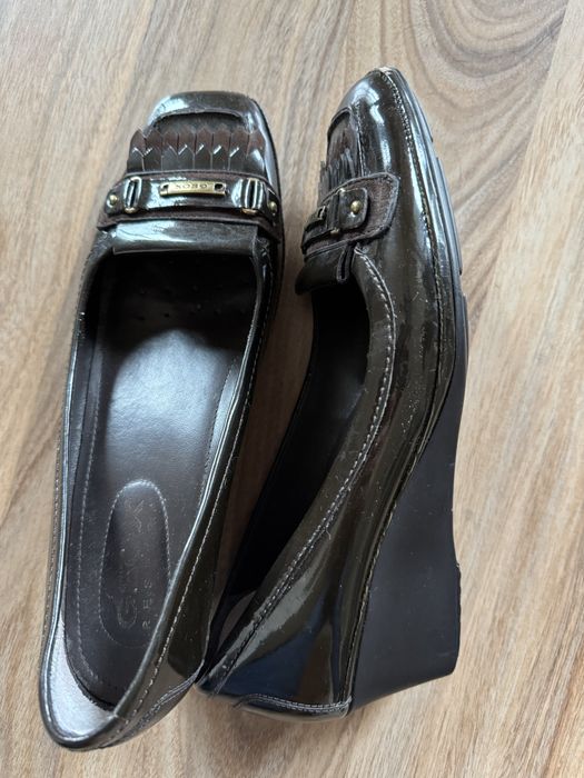 Мокасини Geox, естествена кожа