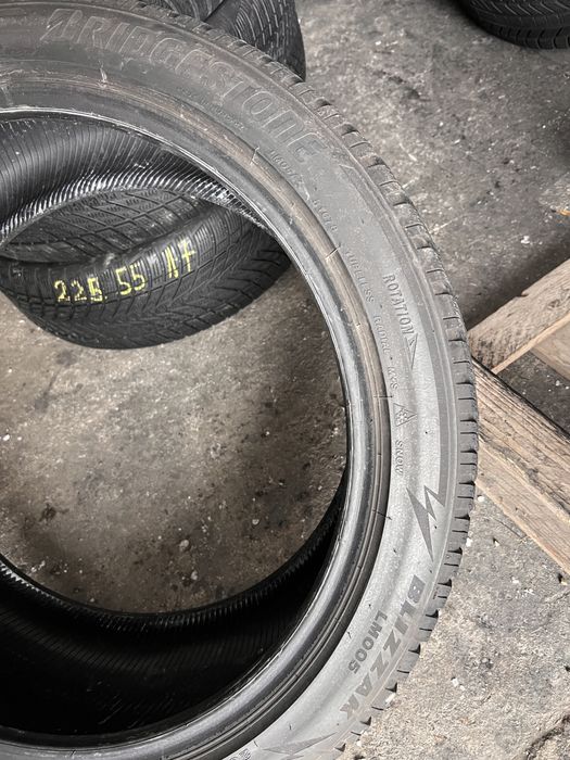 2 anvelope iarna 265/40/20 , Bridgestone , 5.8 mm , DOT 2022