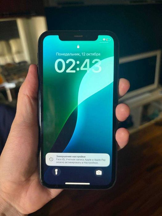 Рабочий телефон iPhone 11. 72%акб
