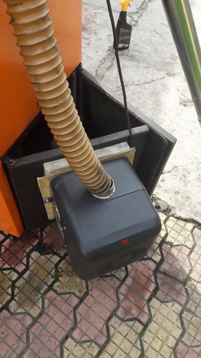 Centrala termica Marelli 35 kw mixta lemne și peleti