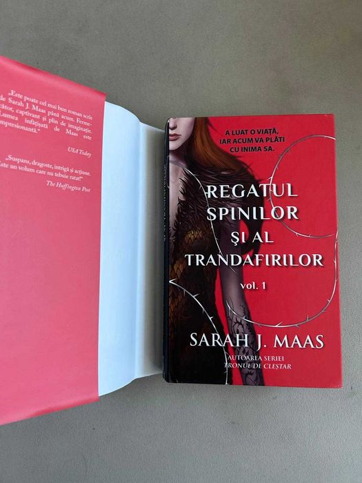 Vol 1,2,3 si nuvela regatul spinilor si al trandafirilor sarah j maas