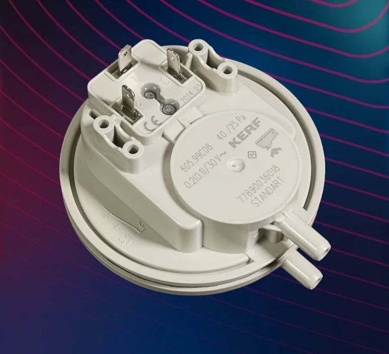 прессостат (Пневмореле маностат) для газового котла 40/25 Pa