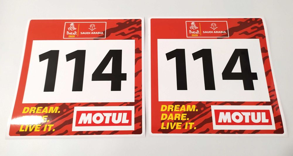Стикери Дакар Dakar 2020 Offroad 4x4 - 10 броя