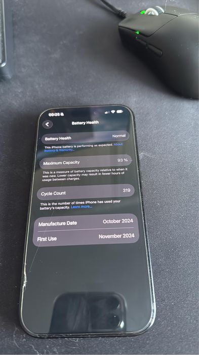 Iphone 16 pro 256gb black черный