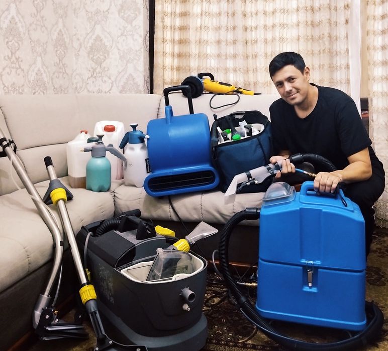 Чистка мягкой мебели Химчистка стулья матрас диван и ковров гилам ювиш