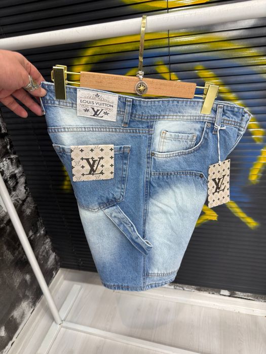 Bermude de blugi Louis Vuitton calitate TOP