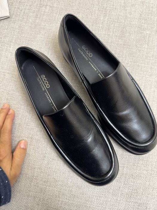 Лоферы Ecco кожаные