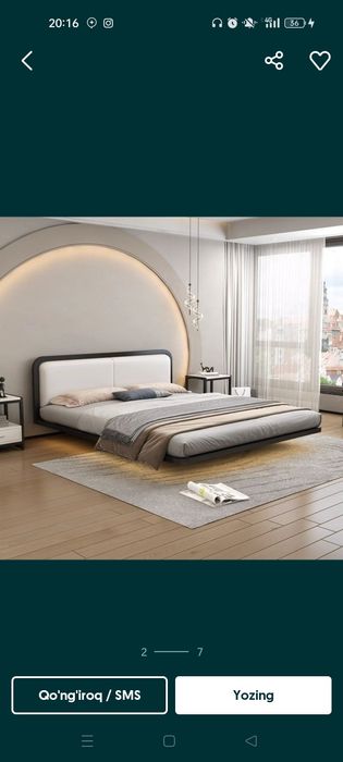 Sizning yangi uyingizga yangicha sitilda krovat