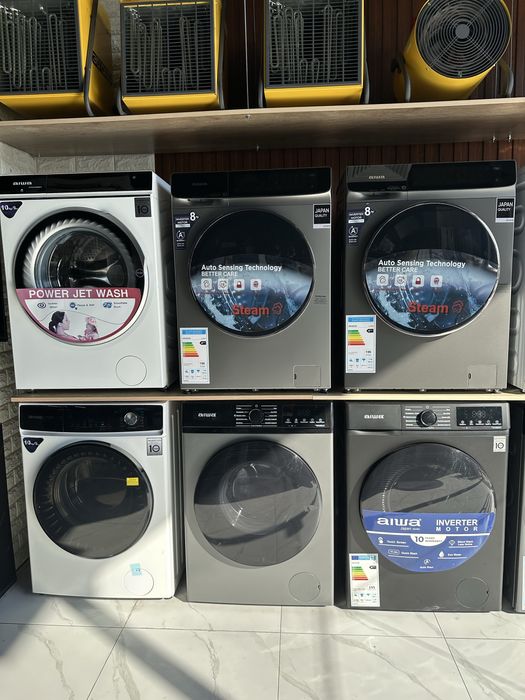 Стиральные машины 6–10 кг | Новые | Гарантия |  kir  yuvish mashinasi
