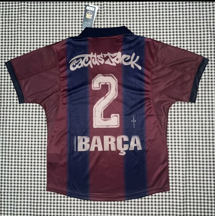 Футболка джерси Barcelona Travis Scott Cactus Jack