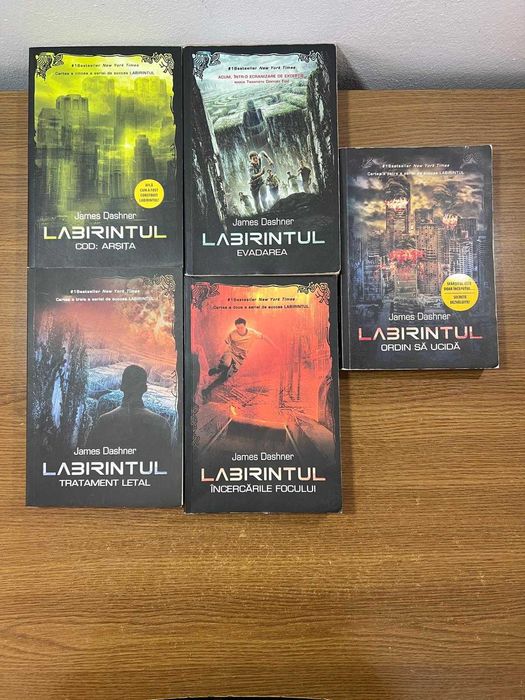 Carti labirintul de James Dashner