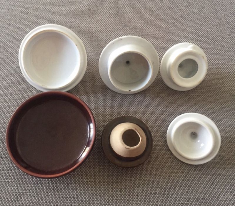 Крышки фарфоровые