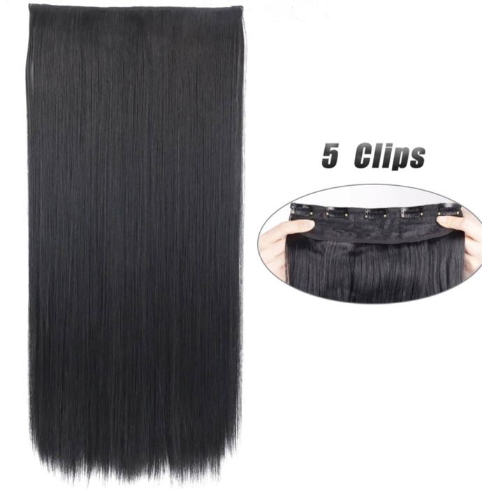 Нови черни треси екстеншън 21€