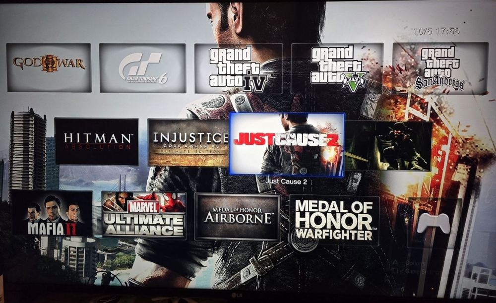 PS3 Slim, Modat, 2Manete
