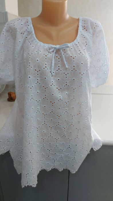 Блуза вышивка ришилье