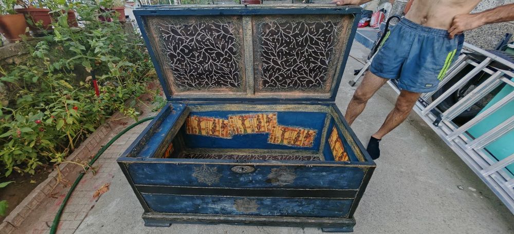 Винтидж сандък , реставриран